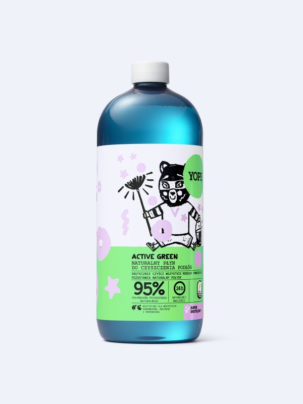 Naturalny płyn do podłóg Active green